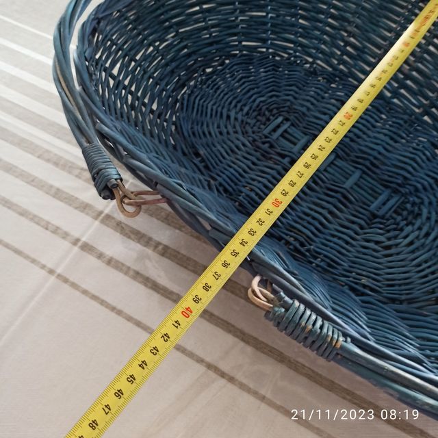 Cesta vintage con manici