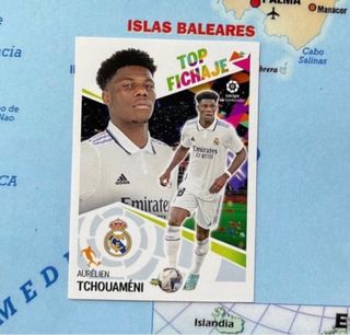 Tchouameni fichaje top 68 cromo liga este 22-23