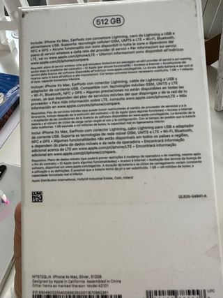 Iphone Xs Max 512 GB
