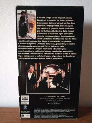 La Maschera di Zorro - VHS Film