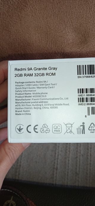 Redmi 9A Granite Gray