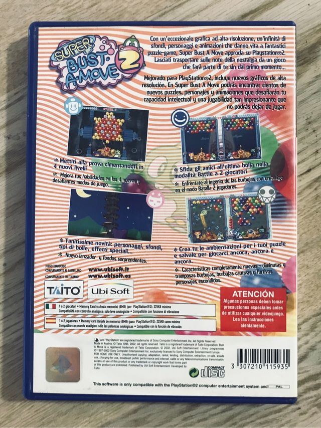 Super Bust A Move 2 per Playstation 2