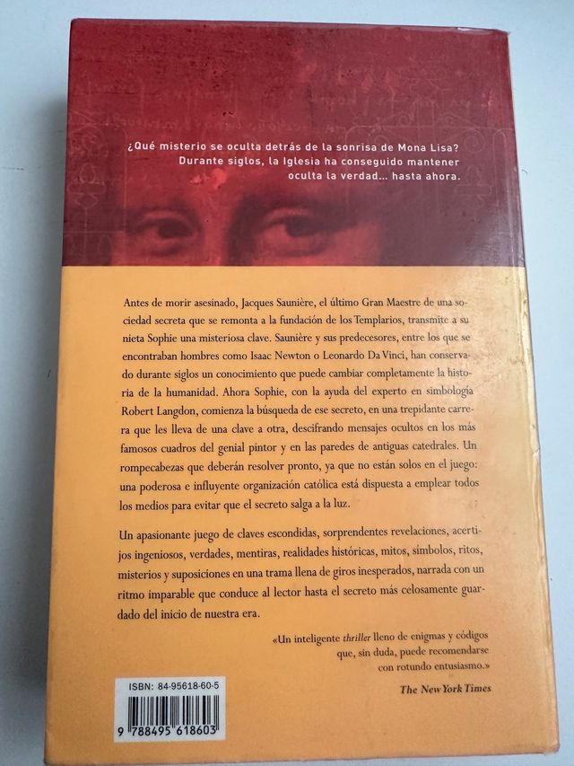 libro el codigo da vinci