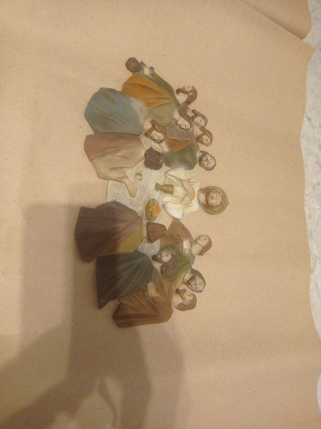 Ultima cena in resina