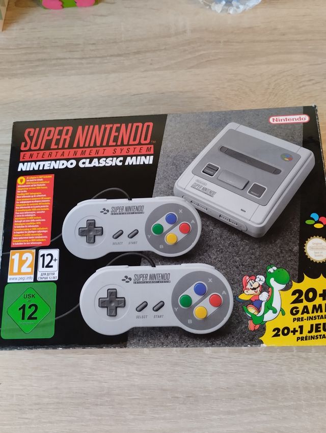 Consola super nintendo supernintendo