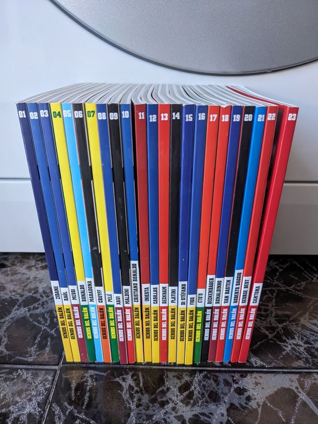 Genios del balón COLECCIÓN COMPLETA
