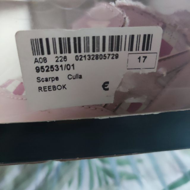 Scarpe neonata 17 Reebok