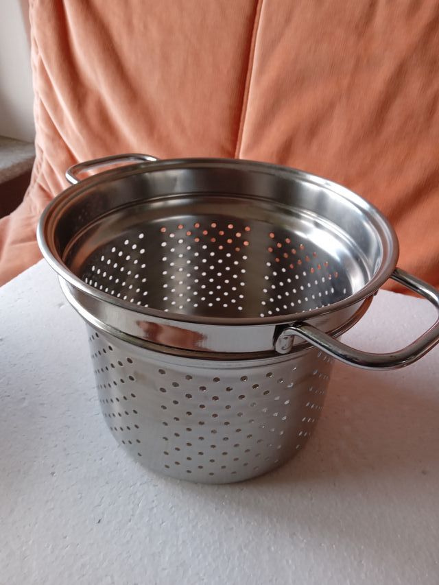 Pentola spaghettiera in acciaio inox cm 22 FRABOSK