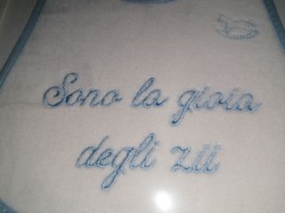 Bavaglino Ciniglia Neonato 