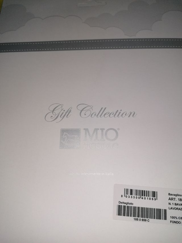 Bavaglino Ciniglia Neonato