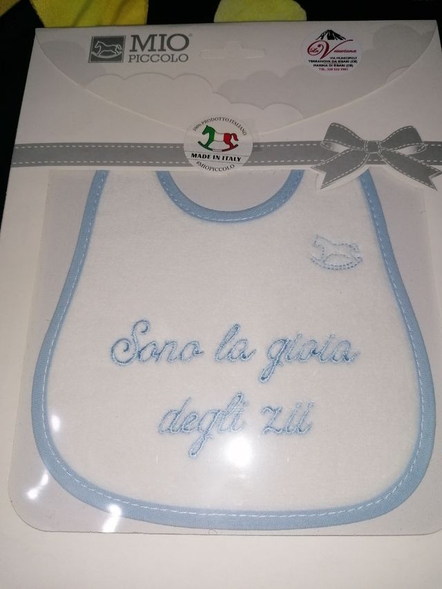 Bavaglino Ciniglia Neonato