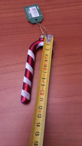 bastoncino natalizio da appendere