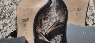 sandalias de pedreria talla 37