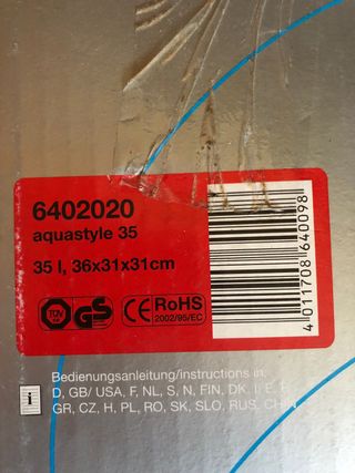 Acuario Eheim Aquastyle 35L + Calentador