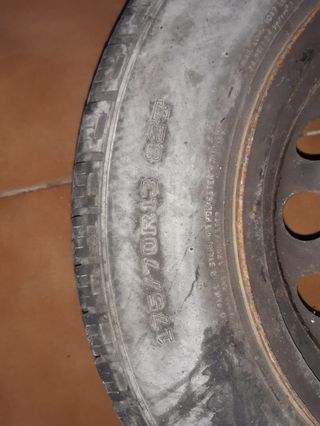 Rueda 175 70 R13 82T con llanta