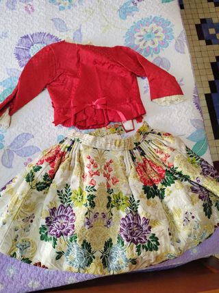 Traje valenciana bebe