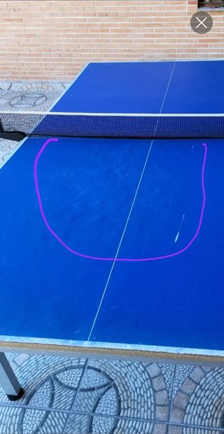 Mesa pin pon panguea 822i limited