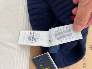 Gorro “Polo Ralph Lauren”  lana tejida en ochos 