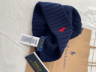 Gorro “Polo Ralph Lauren”  lana tejida en ochos 
