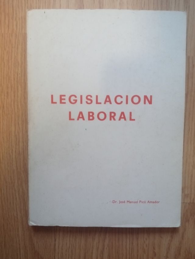 LIBRO LEGISLACION LSBORAL