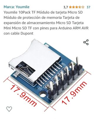 Módulo tarjeta micro SD