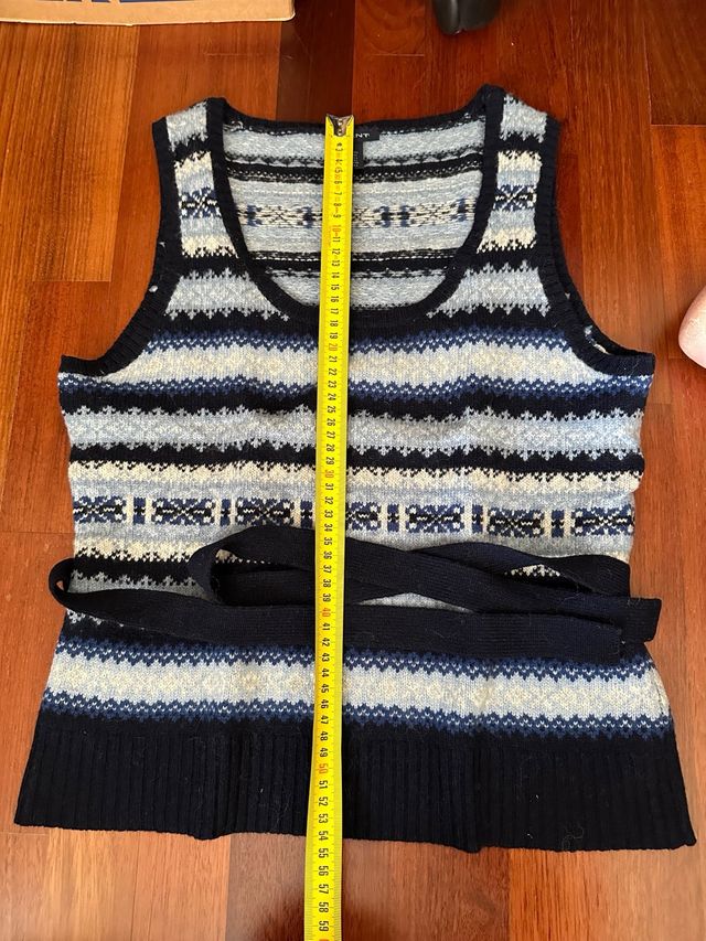 chaleco 100%lana gant mujer