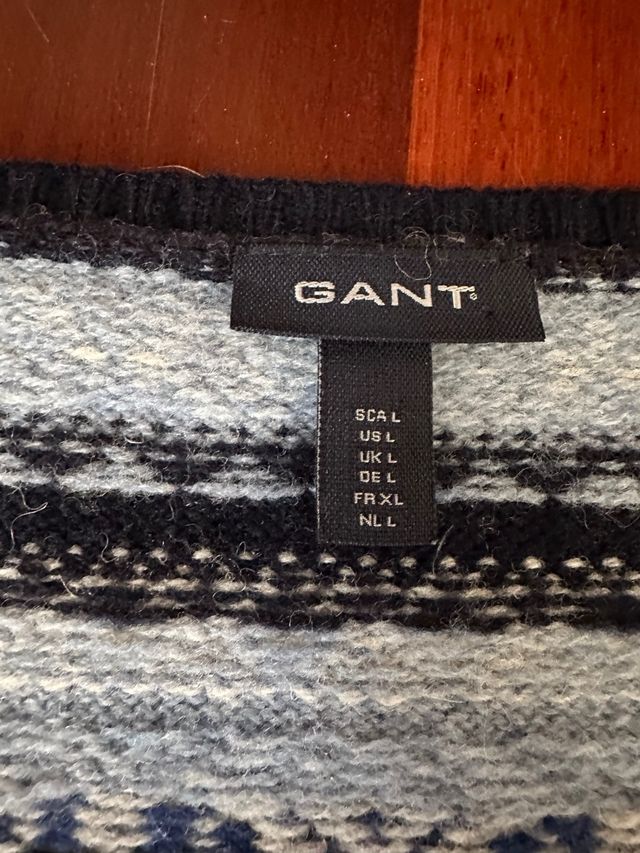 chaleco 100%lana gant mujer