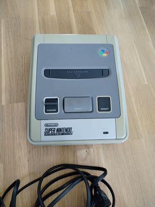 consola súper Nintendo