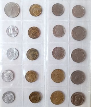 Album monedas del mundo