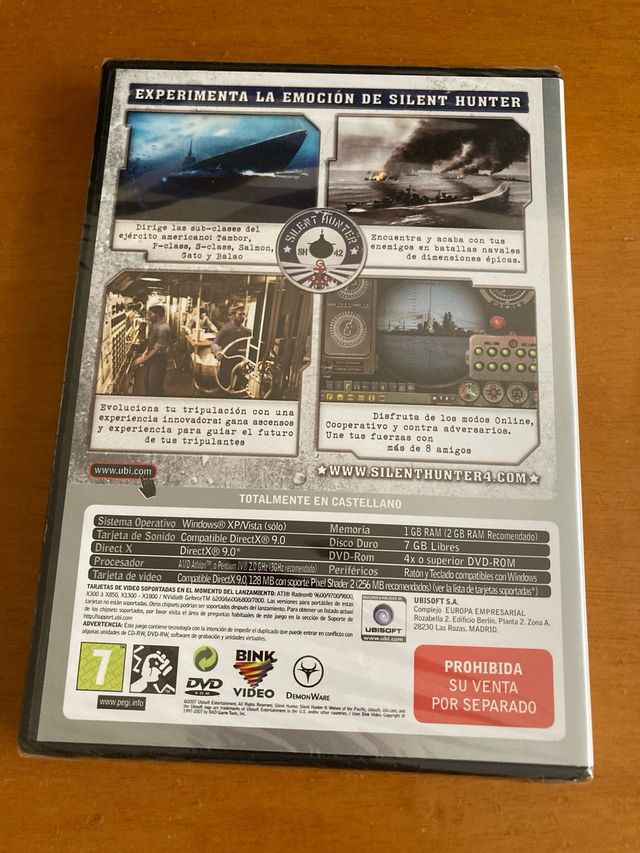 (Precintado) Silent Hunter 4