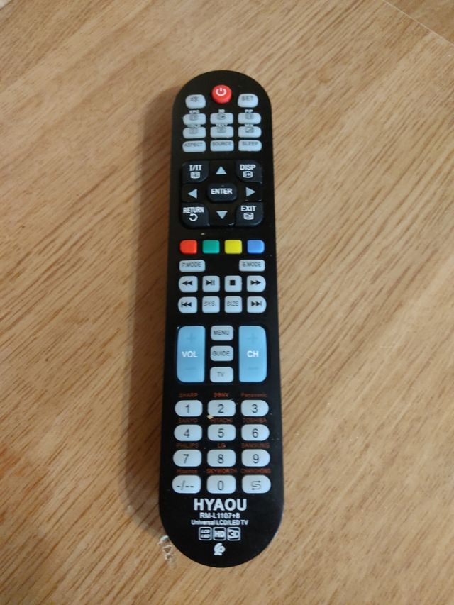 HUAYU RM-L1107+X Universal LCD LED IR TV Control R