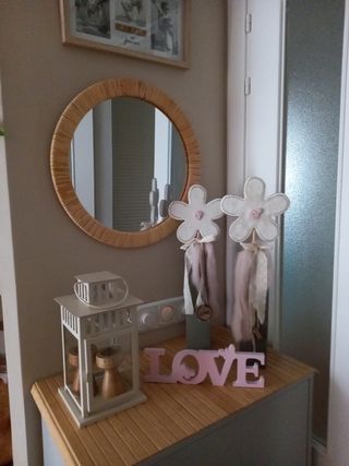 Farol metal y cristal, nuevo.