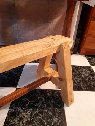 Mesa francesa  con  banco