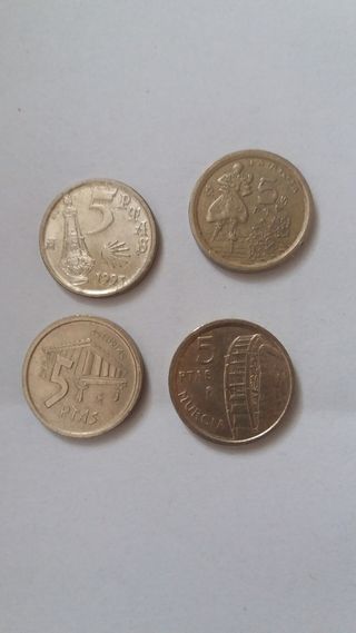 Monedas españolas/ 5 pesetas 