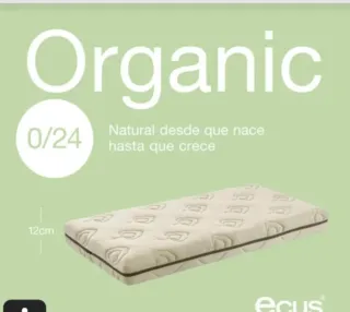 Cuna trama y colchón ecus kids