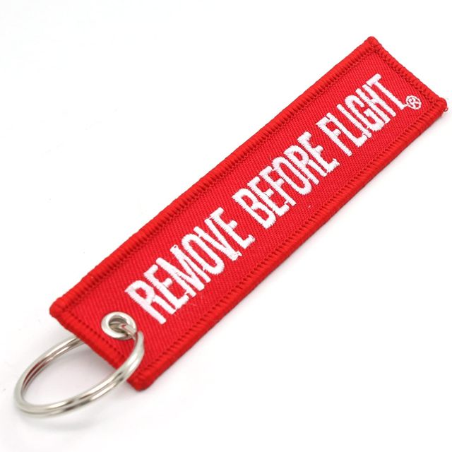 Llavero aviación Remove Before Flight