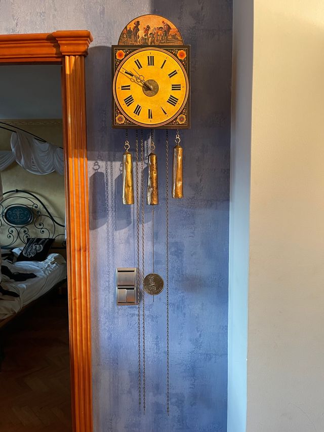 Reloj de pared Carrillon de cuerda