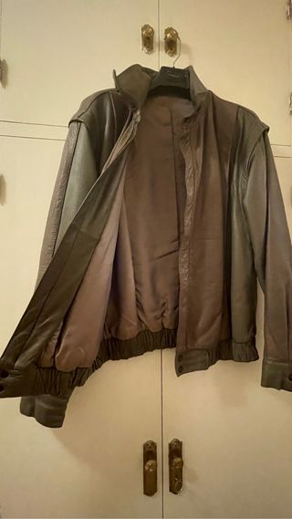 Cazadora Cuero Hombre talla 52