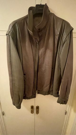 Cazadora Cuero Hombre talla 52
