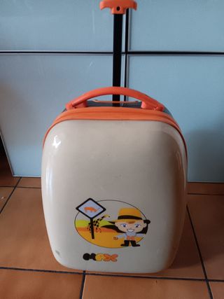 Maleta pequeña de ñinos ,rígida
