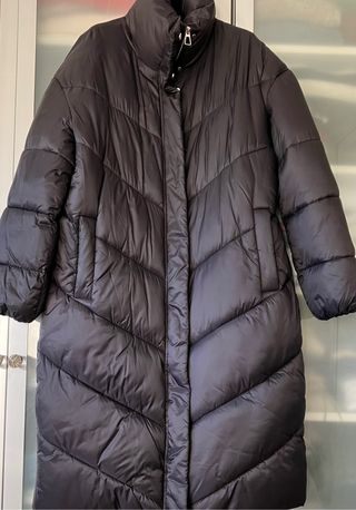 anorak largo mujer