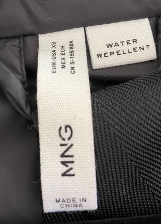 anorak largo mujer