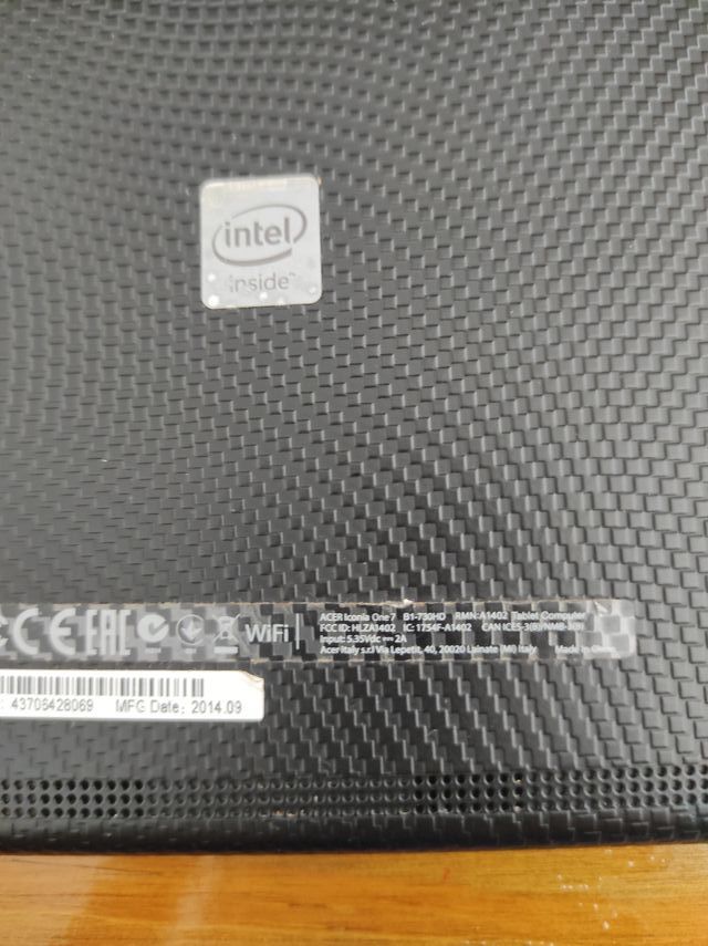 Carcasa completa ACER Iconia One 7 B1-730HD