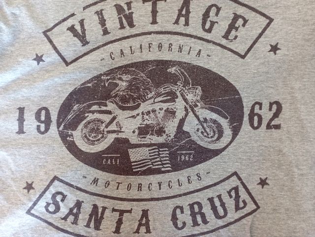 Camiseta manga corta gris