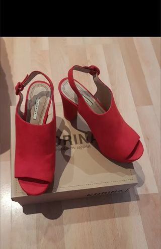 TACONES ROJOS NUEVOS 