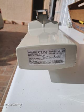 Lampara barra antiincendio