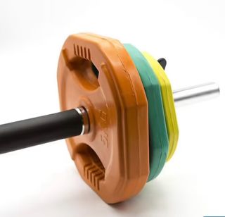 Pesas. Set Pump Completo Gimnasia Multicolor