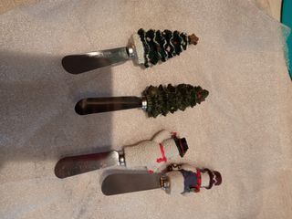 Coltelli da patè. Natale.