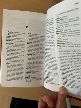 Diccionario latín 