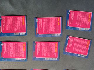 12 cards de la revista super manga de 1995